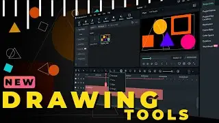 New Drawing Tools in Filmora 13 | Filmora New Feature | Shape Animation in Filmora 13 