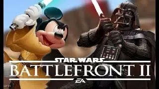 Как Микки Маус над далёкой галактикой надругался - Сюжет SW Battlefront 2