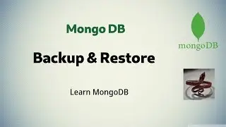 [ MongoDB 5 ] Backup & Restore MongoDB database