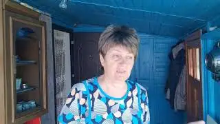 Готовлю на веранде.