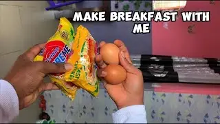 ||Making fried noodles & eggs for dinner 🍲 ||Noodles
