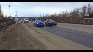 Subaru Impreza WRX STI против Инфинити EX. Посылка.