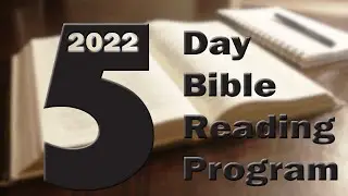 2022 Bible Reading Plan