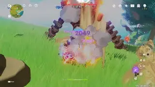 Mi mayor daño en Genshin impact 108k