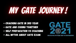Cracking GATE in 3rd Year | GATE CSE | How to manage coding and GATE preparation together |