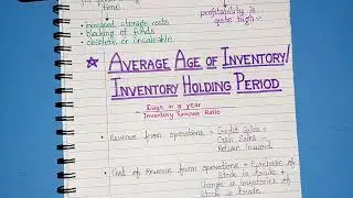 ACTIVITY OR TURNOVER RATIO ( INVENTORY TURNOVER RATIO)(PART - 4)