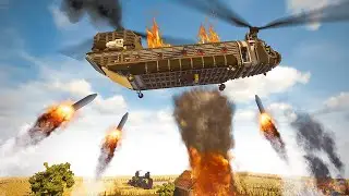 Helicopter Shootdowns Crashes #2 | Teardown