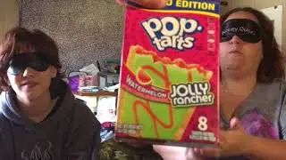 Blindfolded pop tart tasting