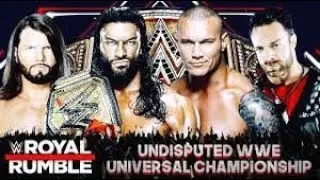 Roman Reings Vs Randy Orton Vs Aj Styles Vs La Knight Fatal 4-way  WWE2K23