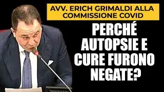 AUDIZIONE DELL'AVV. ERICH GRIMALDI ALLA COMMISSIONE D'INCHIESTA COVID