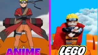 ”Лего” фигурка Наруто (в режиме отшельника) обзор// Naruto Lego minifigure