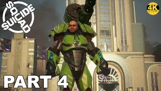SUICIDE SQUAD KILL THE JUSTICE LEAGUE - Part 4 Gameplay Walkthrough No Commentary XBOX SERIES X 4K