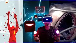 Super Hot Beat Saber Shark VR!