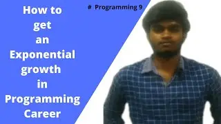 How to get an Exponential growth in Programming | Balaji Duraisamy | Tamil | Software Development #9