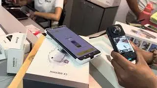 Unboxing insta360 x3 action camera