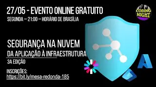 Mesa Redonda #185: Segurança na nuvem: da aplicação à infraestrutura | 3a edição