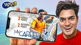 WCC3 CAREER MODE – FIRST TIME EVER! 🏏💥
