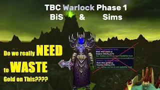 Phase 1 Warlock Raiding TBC! BiS spec and gear!