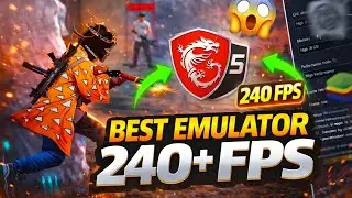 The Only Emulator Giving 240+ FPS in Free Fire 2026 🔥 Ultra Smooth Gameplay No More Lag