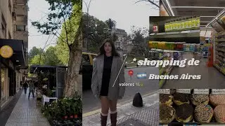 argentina vlog: dia de shopping!