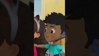 Gabby's Dollhouse on Neon Wild with Grayson!