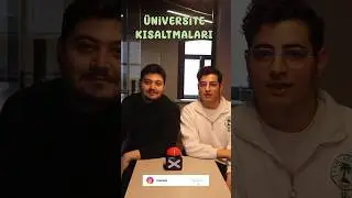 Üniversite Kısaltmaları! #keşfet #yarışma #shorts