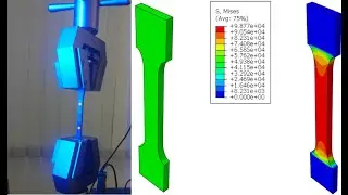 Learning Abaqus 1: Simulating Tensile Test in Abaqus step by step 