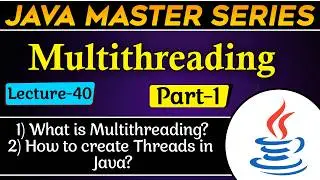 #40 Multithreading in Java Part-1 | How to create threads in Java with Example? | Tpoint Tech