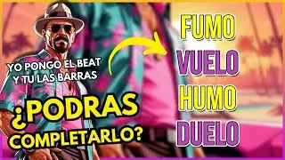 🎤 BASE de RAP con PALABRAS para PRACTICAR tu FREESTYLE