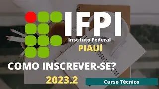 Inscrição IFPI 2024 | Tutorial Muito Fácil