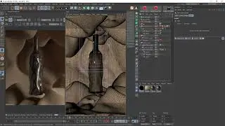 Cinema 4d and Redshift: Bottle scenes 1-3