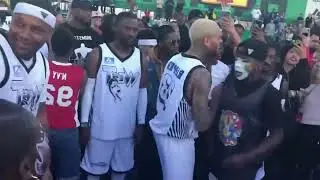 Chris Brown and Snoop Dogg dances to African Amapiano music