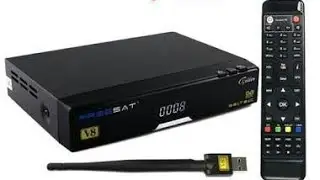 FREESAT V8 GOLDEN   { UNBOXING }