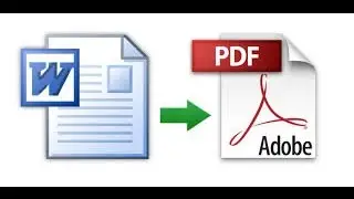 Convert a Word documents to PDF for free