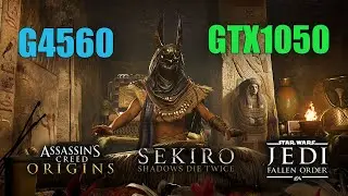 Pentium G4560 GTX 1050 Game Test 1080p -  Star Wars Jedi Fallen Order, Assasin's Creed Origins