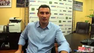 Эксклюзив с Виталием Кличко о Чарре, Льюисе