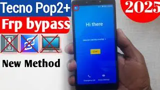 Tecno pop2 plus frp bypass without pc easy way 