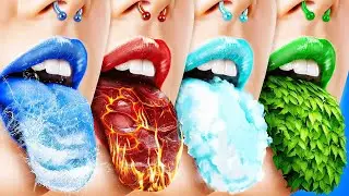 Fire, Water, Air and Earth Girl! Four Elements vs the Fifth Element in Real Life