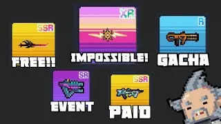 Soul Knight All Weapon Skins Unlock Guide!!