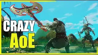 Great Axe the king of AOE and Expeditions - New World