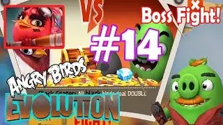 Angry Birds Evolution: Gameplay Chapter-7 Rebobird Level 32-34 Plus Boss Fight