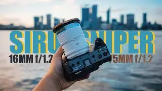 SIRUI Sniper Series 16mm & 75mm F1.2 APS-C Autofocus Lenses 10Bit 4K Video Test (Shot on Sony FX30)