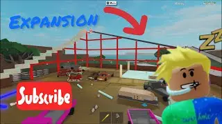 ROLLER COASTER Expansion! Plus Base Updates! In Lumber tycoon 2!