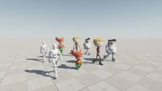 Animation Retargeting - UNIGINE Engine 2.18