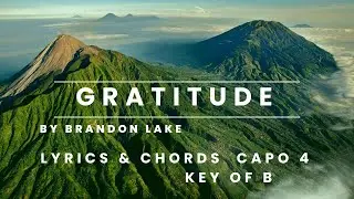 Gratitude by Brandon Lake - play along worship song