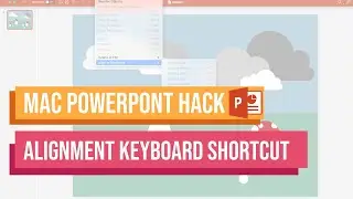 MAKE MAC POWERPOINT EASIER TO USE | how to make mac powerpoint more like windows | shape alignment