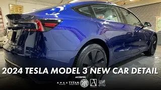 2024 TESLA MODEL 3 NEW CAR DETAIL WITH KAMIKAZE COLLECTION MIYABI & ZIPANG COATINGS