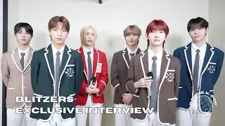 BLITZERS Greeting Message - Davide K-pop #blitzers #kpop #kpopinterview