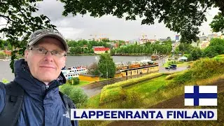 Made it to FINNISH LAKELAND! | Tour of LAPPEENRANTA 🇫🇮
