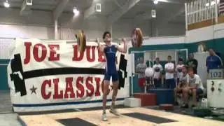 16 Year Old Matthew Hinson C&J 102KG (225LBS) @ 61 KG (135LBS)